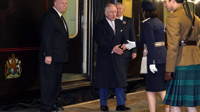 Trenul regal britanic, retras din cauza costurilor mari de întreținere. Regele Charles al III-lea va folosi elicopterul