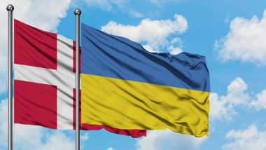 drapelele danemarcei si ucrainei