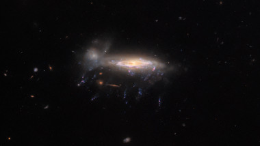 Hubble Spots 'Jellyfish' Galaxy with Tendrils