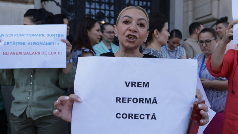 protest bugetari