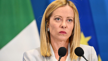 Giorgia Meloni, Italian Prime Minister, participate in the Ukraine Recovery Conference 2025, 10 June 2025, La Nuvola Convention Center, Rome, Italy.