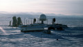 instalație radar din rețeaua de radare Distant Early Warning (Dew) folosită în timpul Războiului Rece