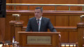 sorin grindeanu face declaratii la motiunea de cenzura