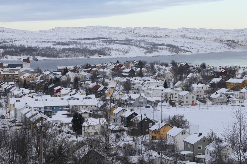 NORWAY FINNMARK COUNTY KIRKENES SCENERY