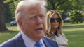 Le président Donald Trump quitte la Maison Blanche à Washington pour se rendre aux obsèques du pape François en Italie