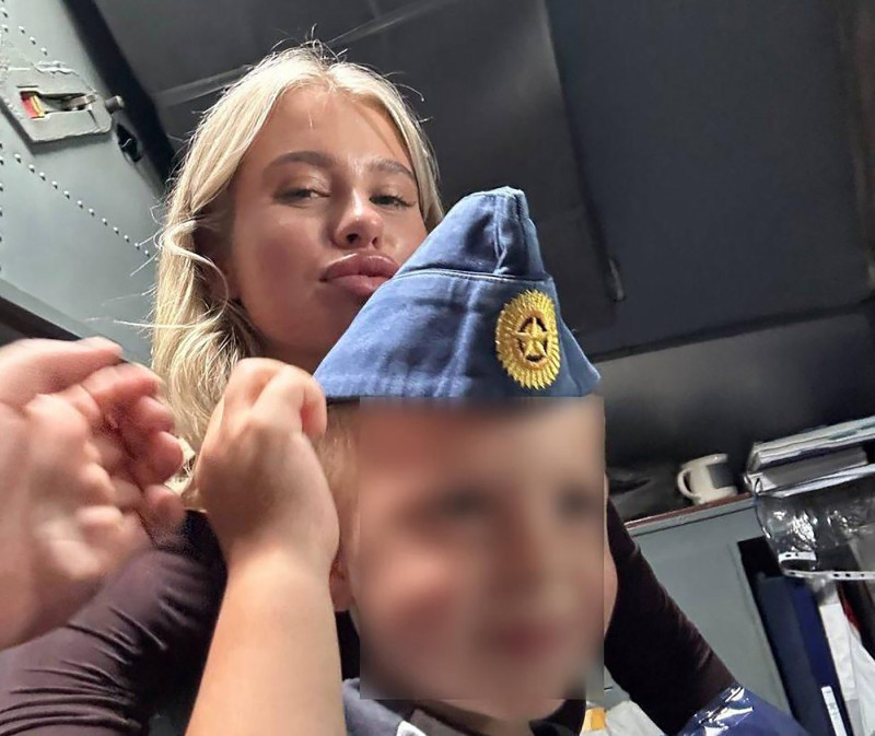 Belousov's suspected lover Maria Shalaeva