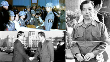 Kim Jae-gyu, în timpul procesului pentru asasinarea președintelui sud-coreean Park Chung-hee