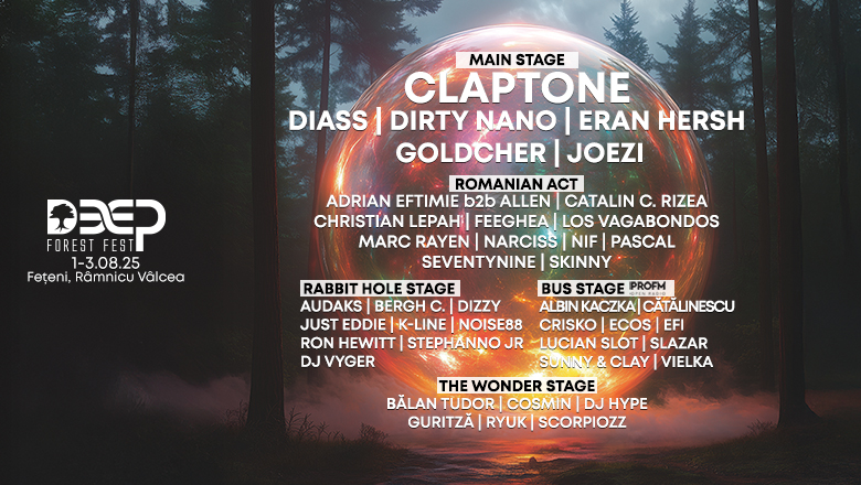 Deep Forest Fest 2025: între muzică electronică, natură și libertate