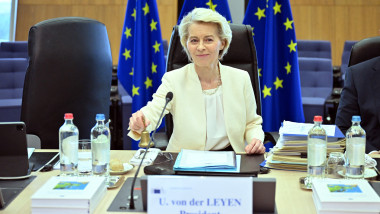 College meeting of EU Commissioners in Brussels