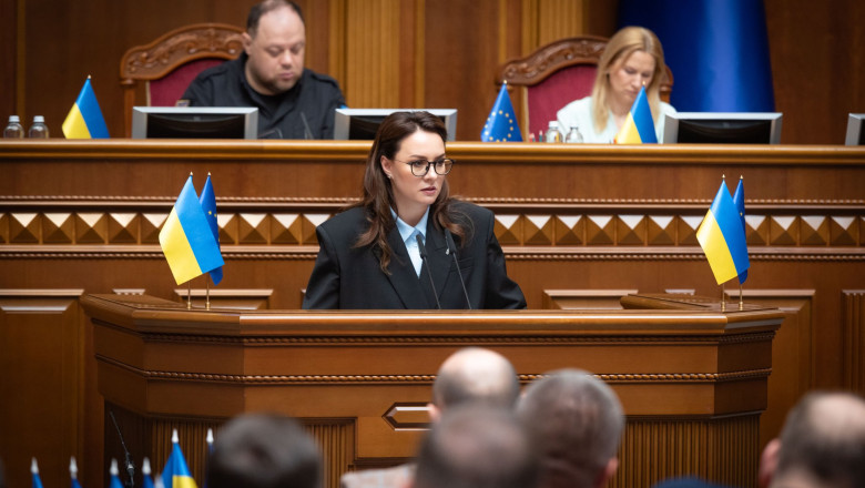 Parlamentul ucrainean a votat pentru învestirea noului premier. Prima măsură radicală anunțată de către Iulia Svîrîdenko
