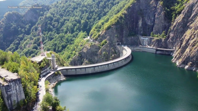 Lacul Vidraru va fi golit de la 1 august. Care e motivul