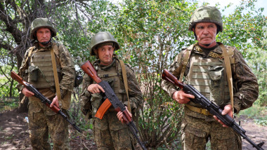 Infantry Assault Training In Donetsk People'S Republic, Russia