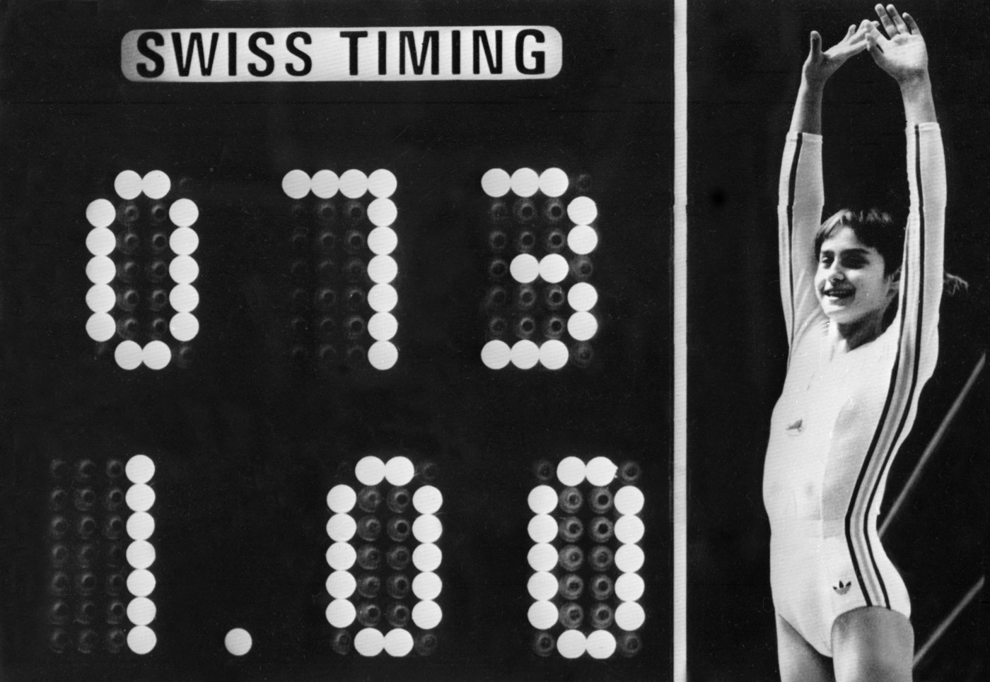 Aproape o jumătate de secol de la primul 10 perfect din gimnastică: Nadia Comăneci, la Montreal, pe 18 iulie 1976