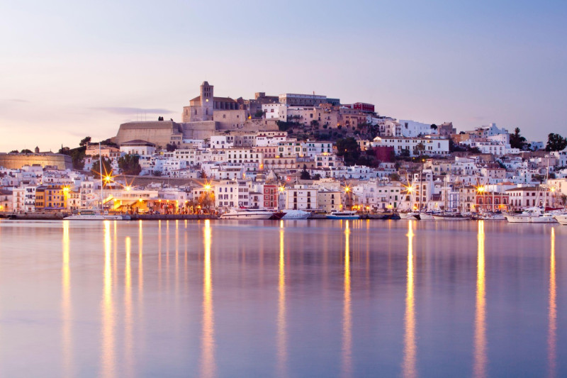 Eivissa capital, Ibiza, Illes Balears, Spain