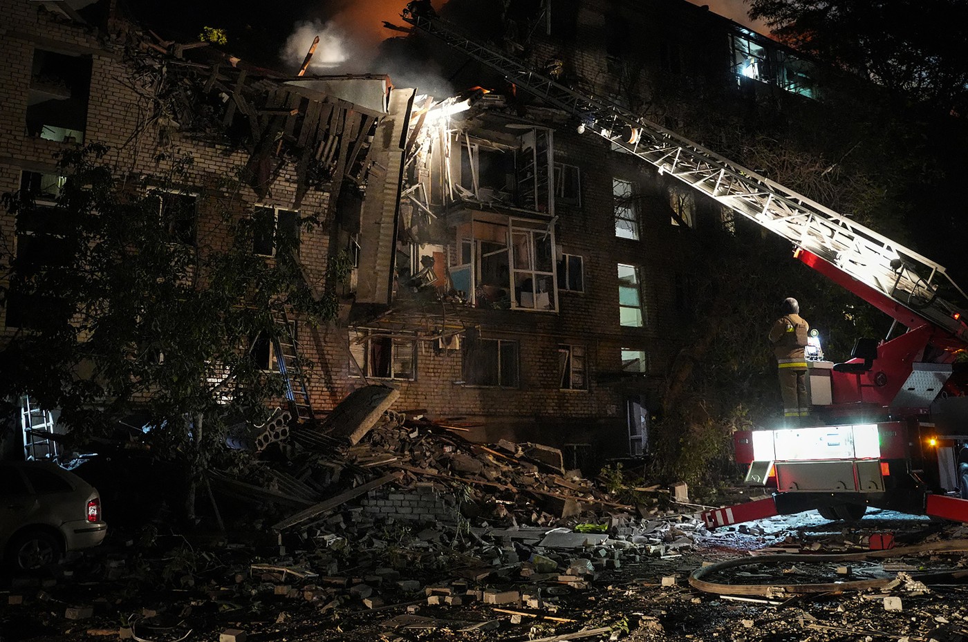 Nopţi albe în Kiev. Cum face faţă capitala Ucrainei atacurilor nocturne ale Rusiei