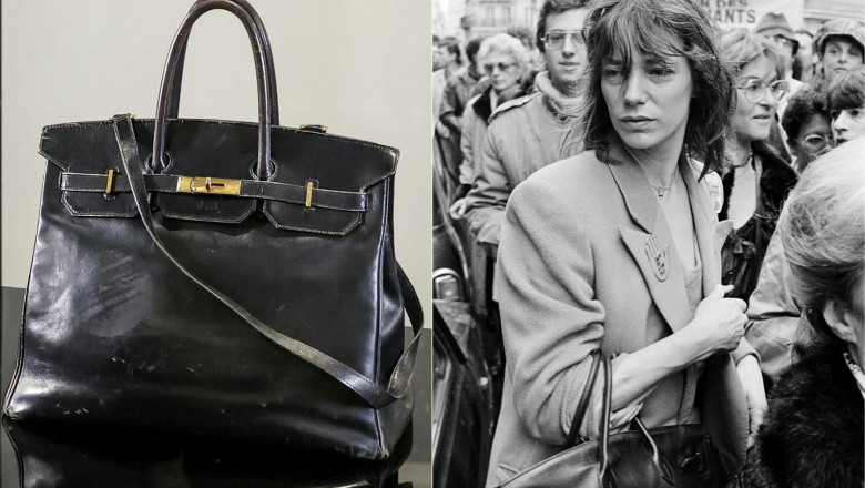   Galerie Foto  Cu cât s-a vândut prima geantă Birkin creată de Hermes pentru Jane Birkin în 1984 și cine a cumpărat-o 