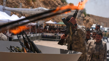 First group of PKK destroy weapons in northern Iraq