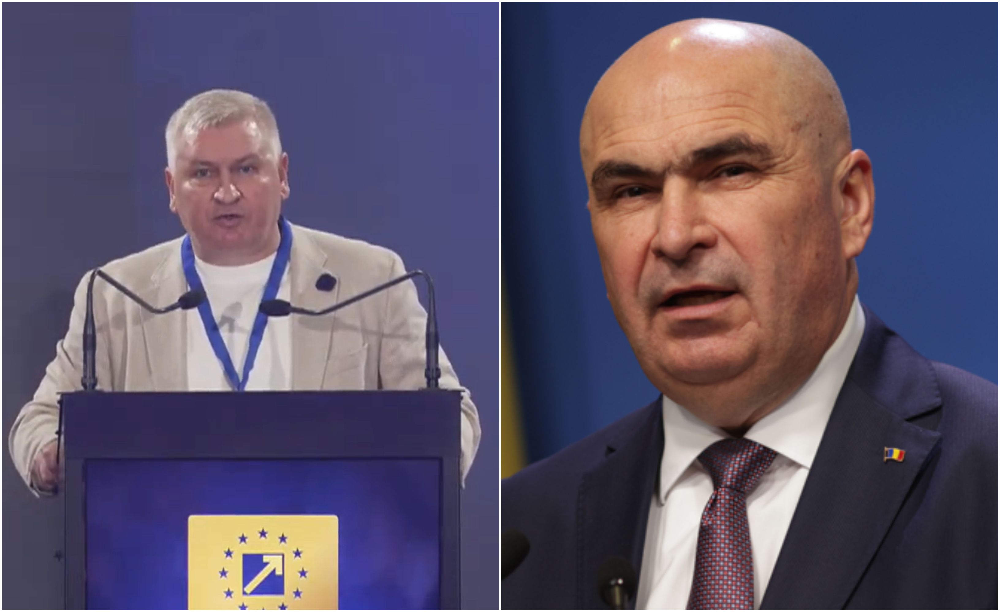 Florin Roman, la congresul PNL: „Casa noastră are două etaje. La etaj stau șefii”. Replica lui Ilie Bolojan