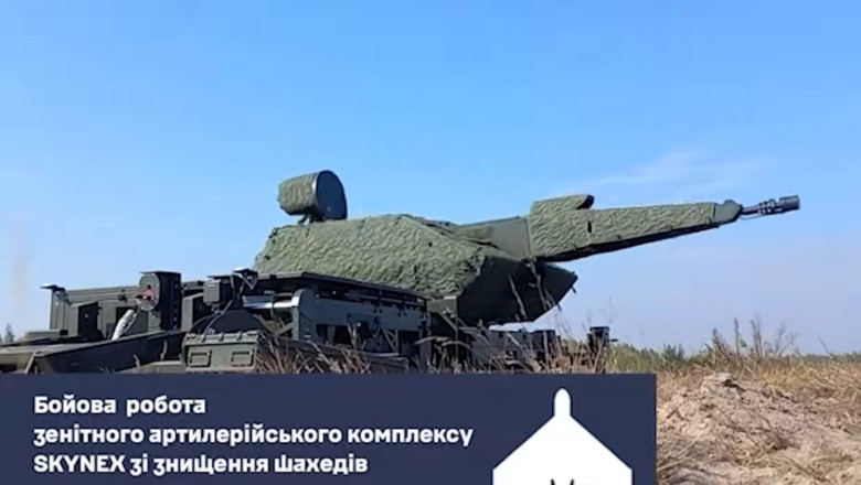 VIDEO  Forțele Aeriene Ucrainene au început să doboare dronele rusești cu ajutorul sistemelor germane Skynex. „Rezultate impecabile”