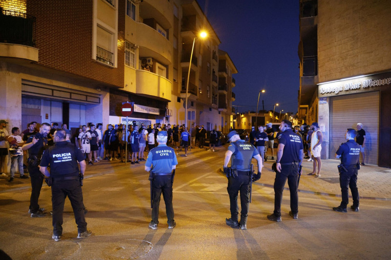 At Least One Arrested And Five Slightly Injured In Torre Pachecho (Murcia) After A Night Of Altercations..