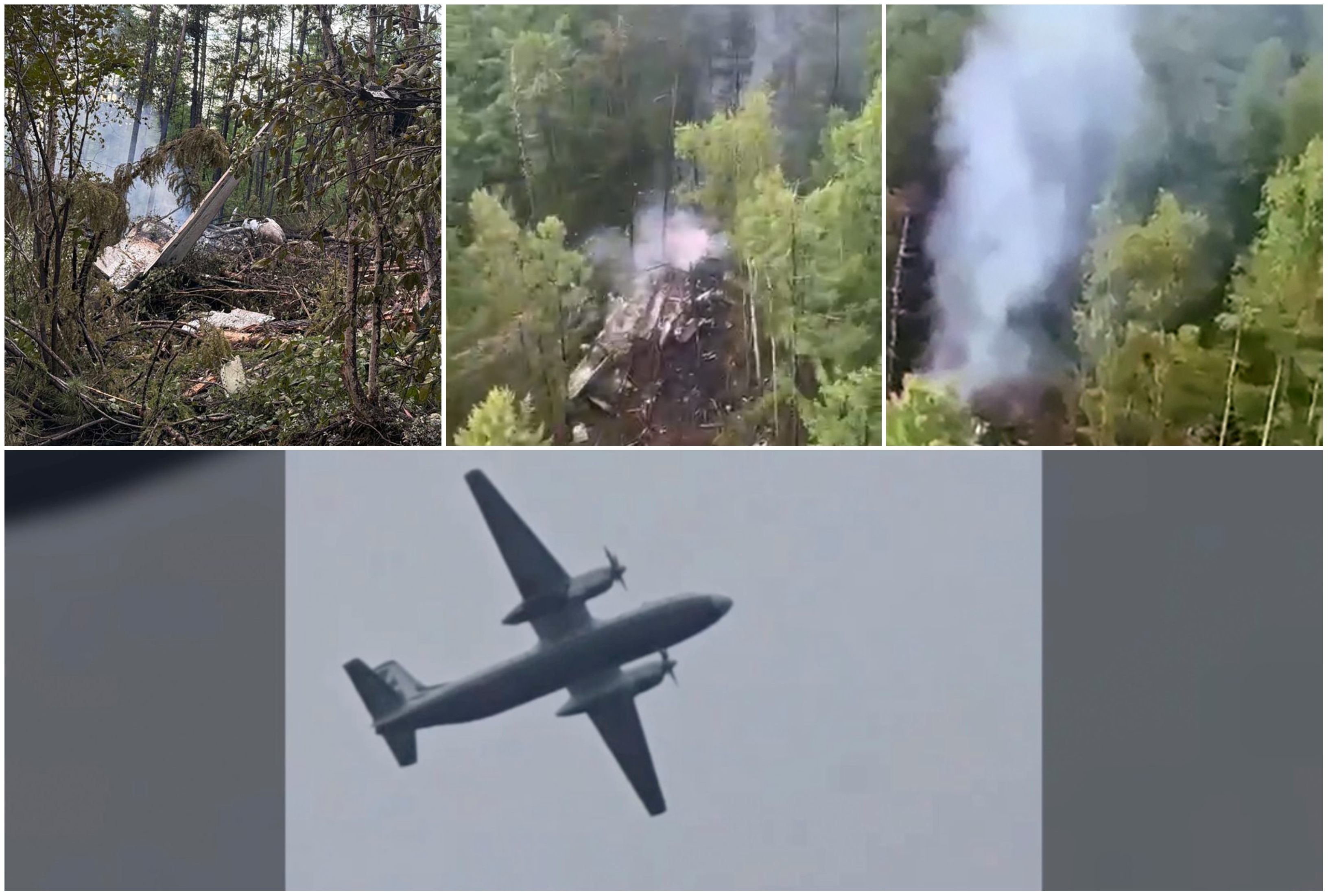 Un avion s-a prăbușit în estul Rusiei: cei 48 de oameni de la bord au murit. Aeronava Antonov An-24 a fost construită în 1976