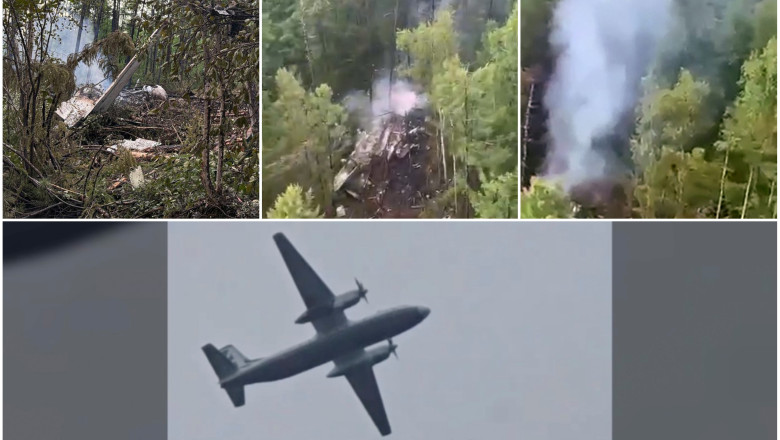 Un avion s-a prăbușit în estul Rusiei: cei 48 de oameni de la bord au murit. Aeronava Antonov An-24 a fost construită în 1976