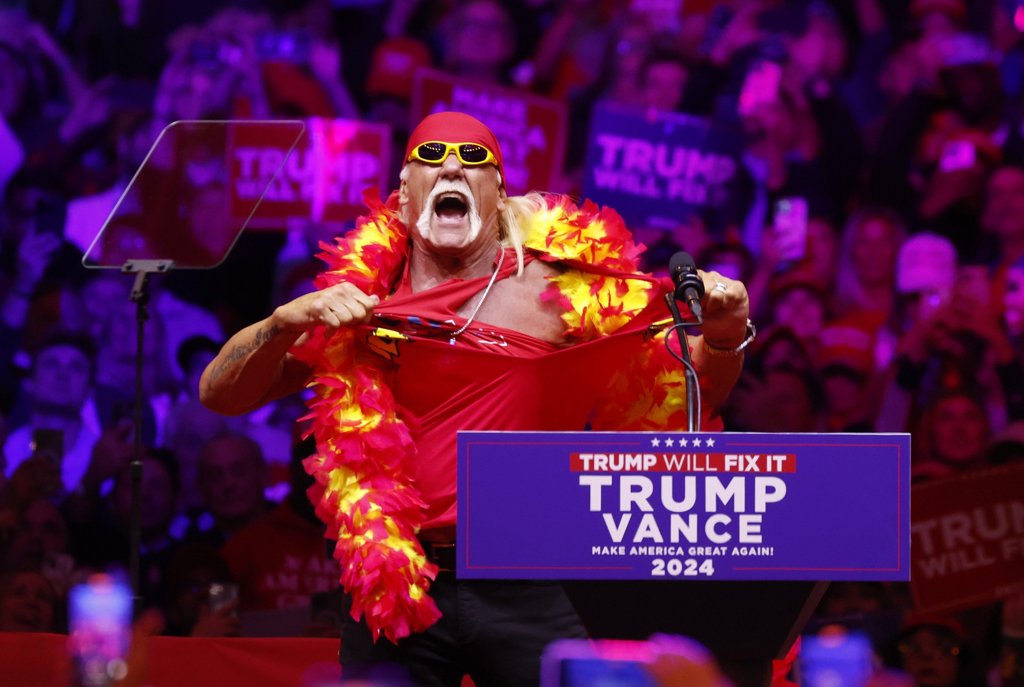 Donald Trump reacționează după moartea lui Hulk Hogan: „Am pierdut un mare prieten. A fost MAGA până la capăt”