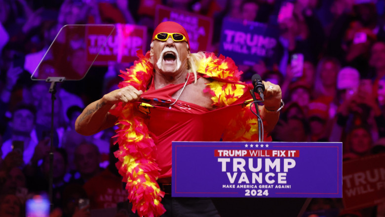 Trump' Rally at Madison Square Garden in New York City