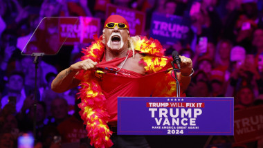 Trump' Rally at Madison Square Garden in New York City