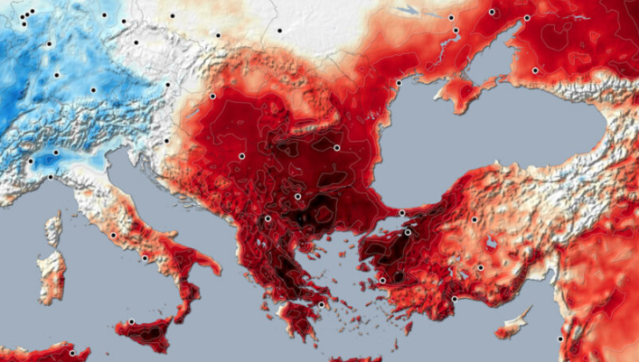 Ce este și cum acționează domul de căldură, fenomenul meteorologic cu care se confruntă România