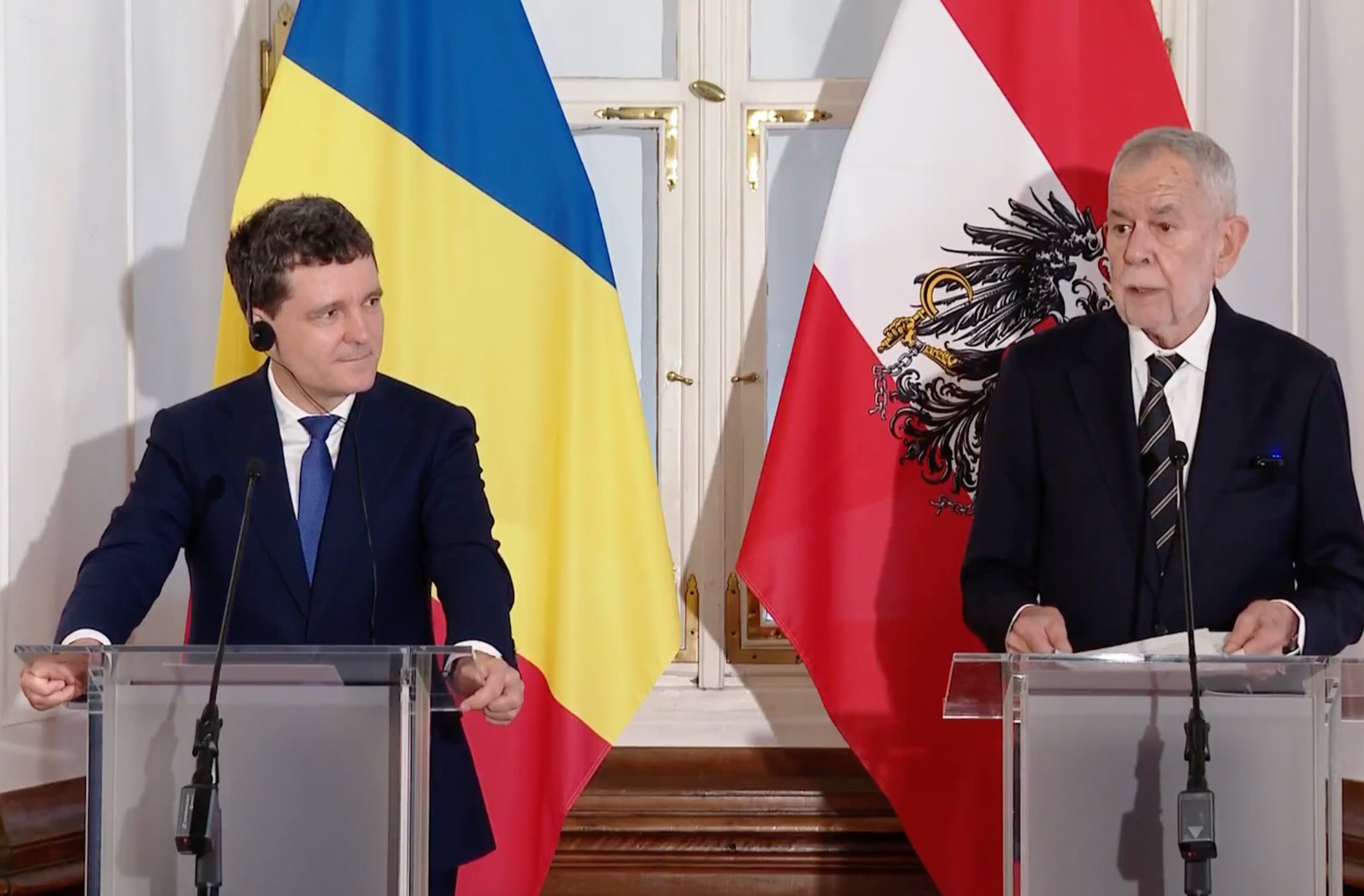 Președintele Austriei către Nicușor Dan: Mă bucur foarte mult că România a aderat la Schengen