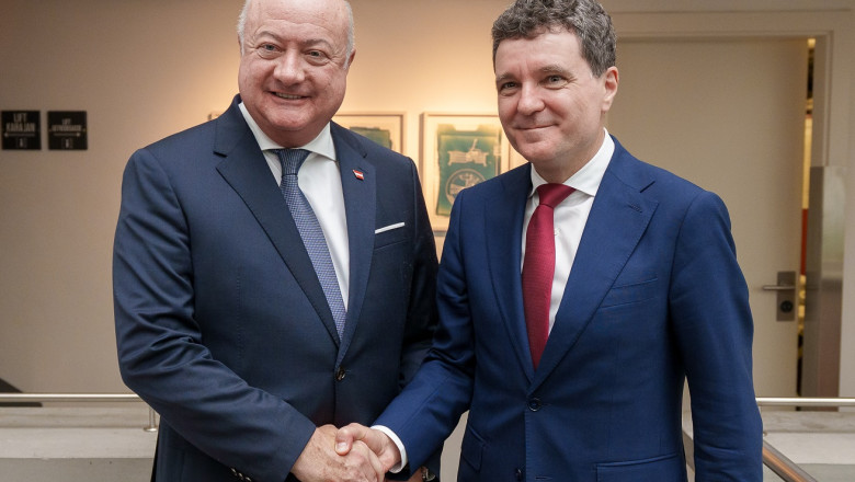 Preşedintele Nicuşor Dan și Cancelarul Federal austriac Christian Stocker s-au întâlnit la Salzburg. Ce au discutat cei doi