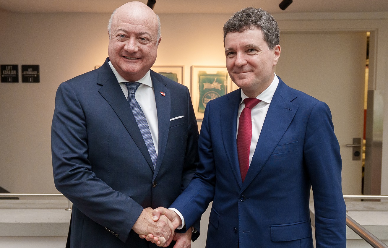 Preşedintele Nicuşor Dan și Cancelarul Federal austriac Christian Stocker s-au întâlnit la Salzburg. Ce au discutat cei doi