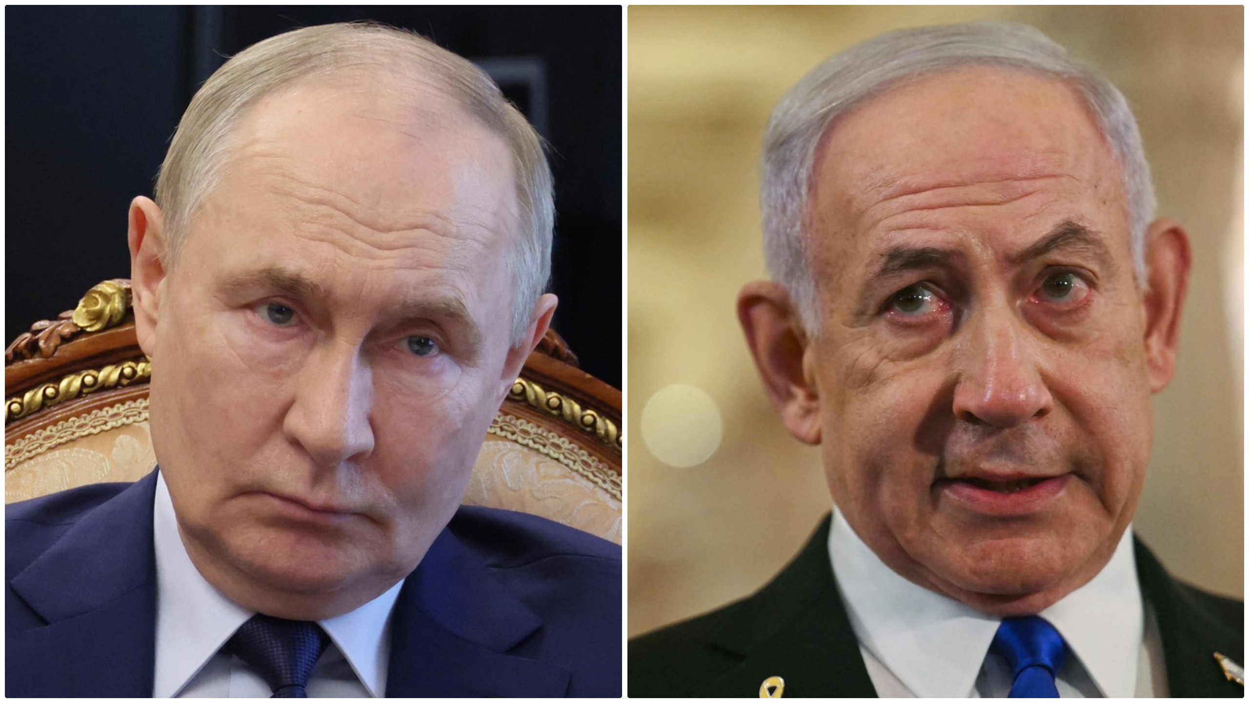 Putin in Netanyahu sta govorila o miru