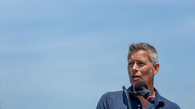 Secretary Of Transportation Sean Duffy Announces New FAA Rules, Oshkosh, United States - 22 Jul 2025
