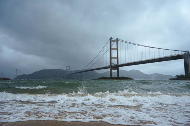 Thphoon Wipha Hits Hong Kong, China - 20 Jul 2025