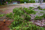 Thphoon Wipha Hits Hong Kong, China - 20 Jul 2025