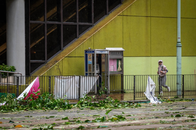 Typhoon Wipha in Hong Kong - 20 Jul 2025