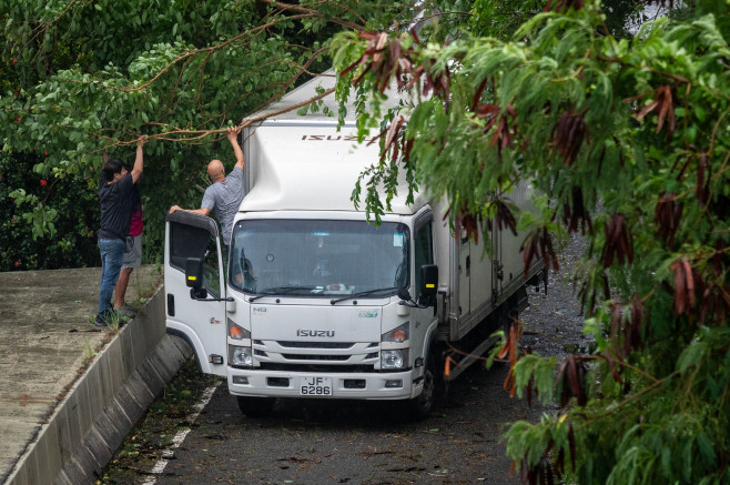 Typhoon Wipha in Hong Kong - 20 Jul 2025