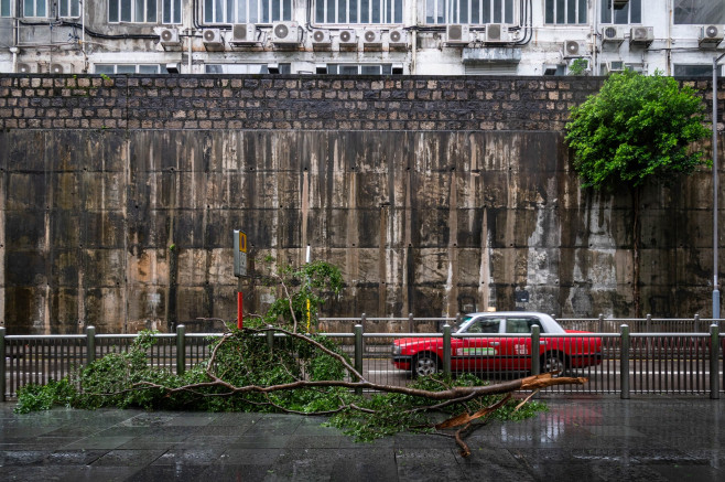 Typhoon Wipha in Hong Kong - 20 Jul 2025