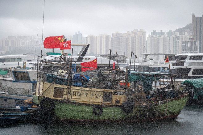 Typhoon Wipha In Hong Kong - 20 Jul 2025
