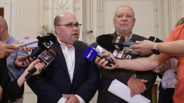 BUCURESTI - SINDICALISTI - DECLARATII DE PRESA - 21 IUL 2025