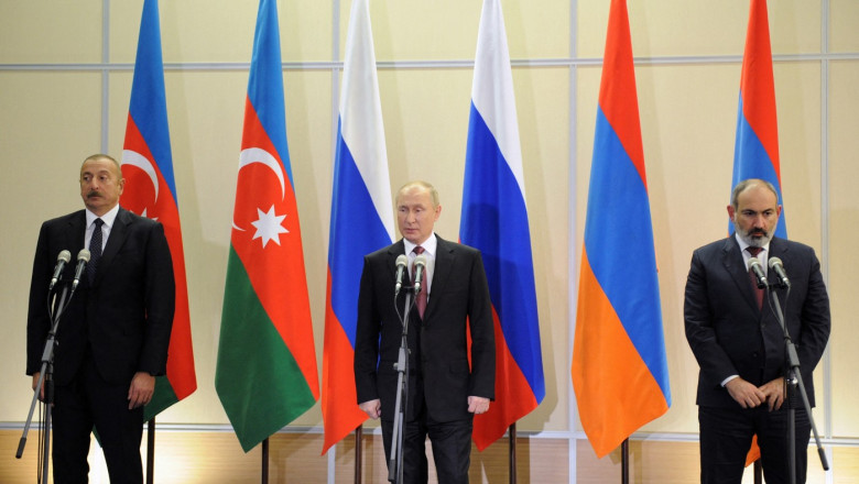 ANALIZĂ  Marginalizarea lui Putin și pierderea Caucazului. Cum a eșuat Kremlinul în a împiedica Turcia să ajute la reconcilierea azero-armeană