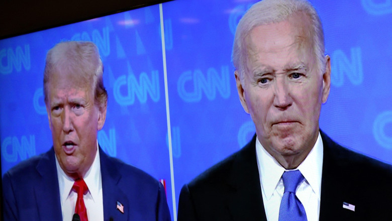 Biden-Trump presidential campaign debate - Washington