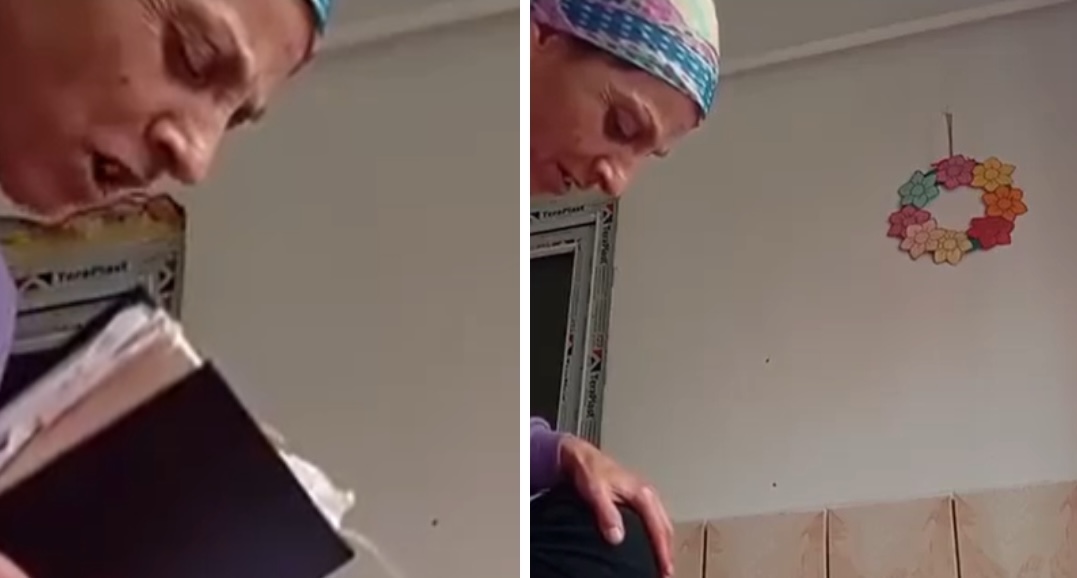 Ritualul unei „exorcizări”, viral pe net: o femeie rostește rugăciuni în timp ce fiica ei plânge în hohote. Anchetă a autorităților