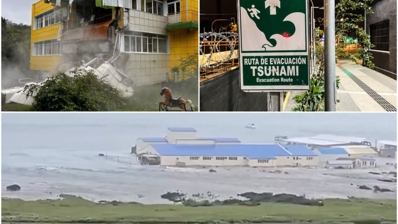 VIDEO&FOTO  Cel mai puternic cutremur de pe planetă, din ultimii 14 ani, a avut loc în Extremul Orient rus: magnitudine 8,7. Tsunami de 4 metri