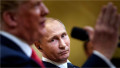 Vladimir Putin și Donald Trump.