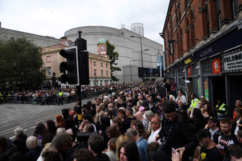 Sharon Osbourne and family attend Ozzy Osbourne's funeral in Birmingham