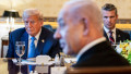 Donald Trump cu Benjamin Netanyahu, în timpul unei vizite în SUA