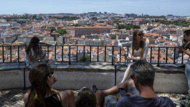 turisti in lisabona